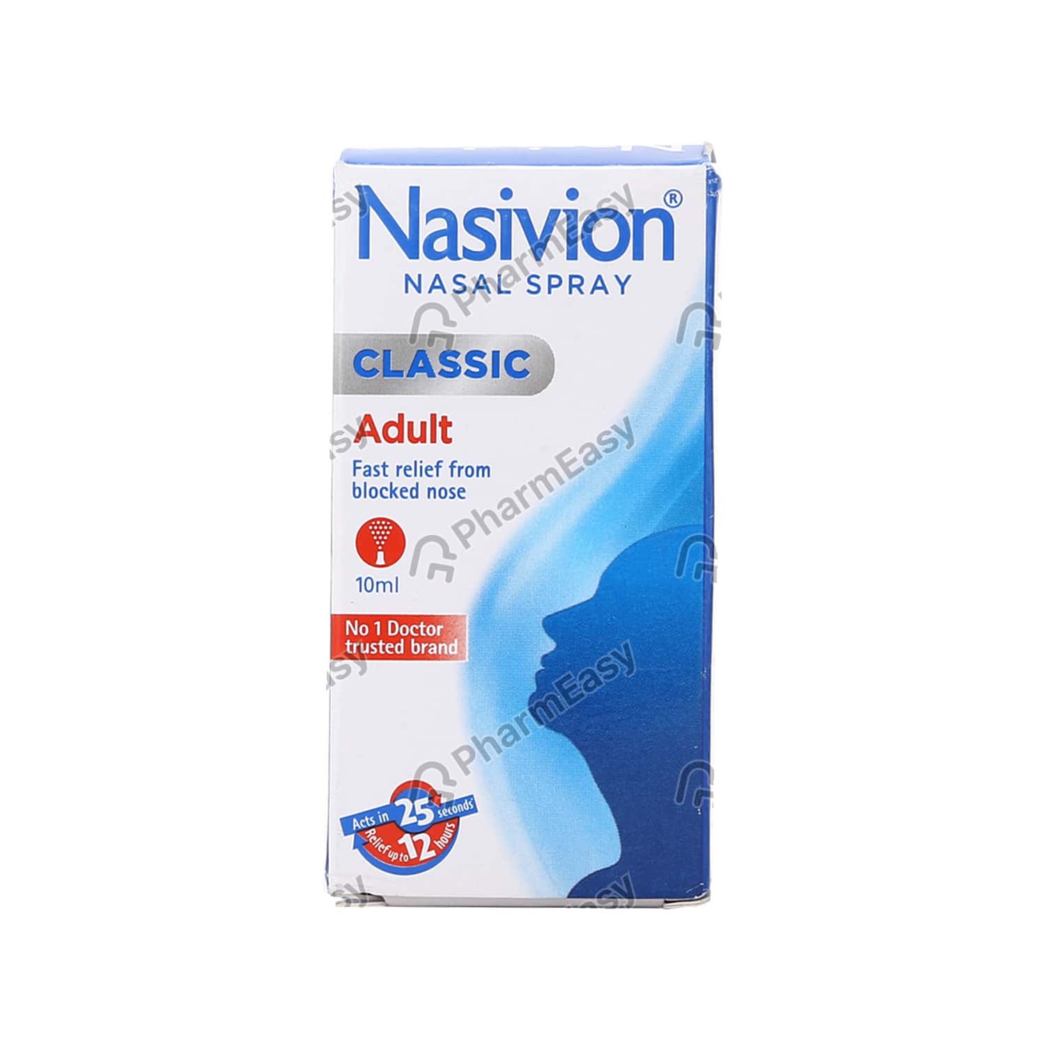 Nasivion Classic 0.05 Nasal Spray (10) Uses, Side Effects, Dosage
