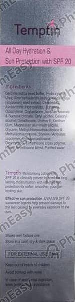 Temptin Bottle Of 60Ml Lotion