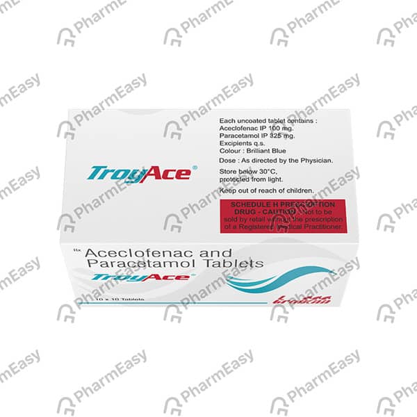 Troyace Strip Of 10 Tablets