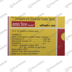 AMICILINE PLUS STRIP OF 10 TABLETS