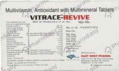 VITRACE REVIVE STRIP OF 10 TABLETS