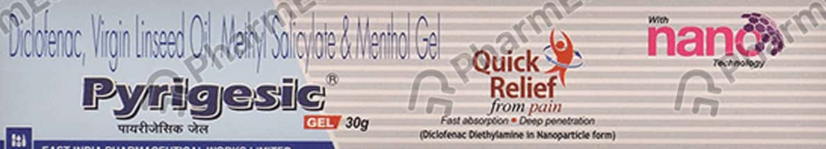 Buy Pyrigesic Tube Of 30gm Gel Online at Flat 15% OFF | PharmEasy