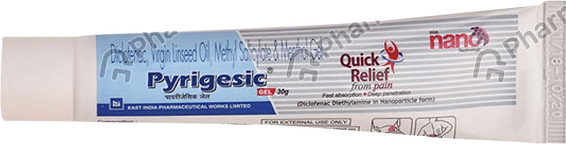 Buy Pyrigesic Tube Of 30gm Gel Online at Flat 15% OFF | PharmEasy
