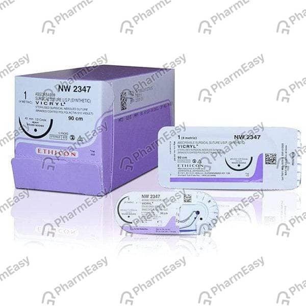 Vicryl 2 0 Nw 2341 1/2 12`S
