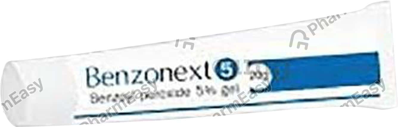 Benzonext 5% Tube Of 20gm Gel