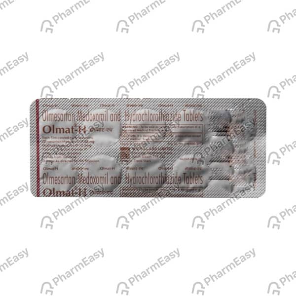 Olmat H 20Mg Strip Of 15 Tablets