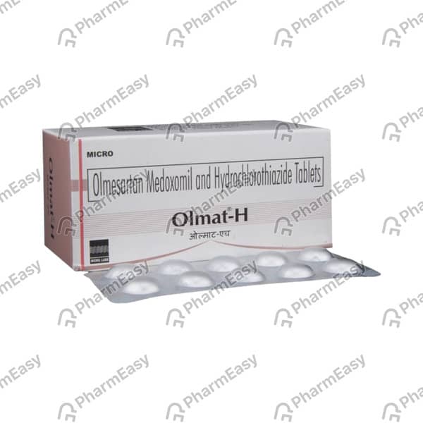 Olmat H 20Mg Strip Of 15 Tablets