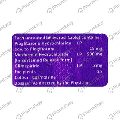 Xadomet Gp2 Strip Of 10 Tabletss