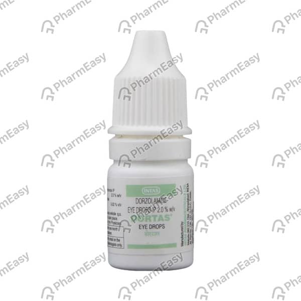 Dortas Bottle Of 3ml Eye Drops
