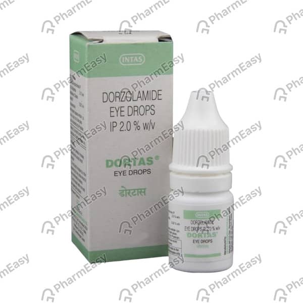 Dortas Bottle Of 3ml Eye Drops