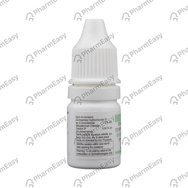 Dortas Bottle Of 3ml Eye Drops