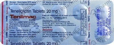 Telnimac 20mg Strip Of 10 Tablets