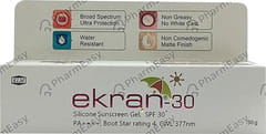 Ekran 30 Silicone Spf 30 Plus Tube Of 30g Sunscreen Gel