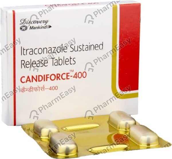 Candiforce 400mg Strip Of 4 Capsules