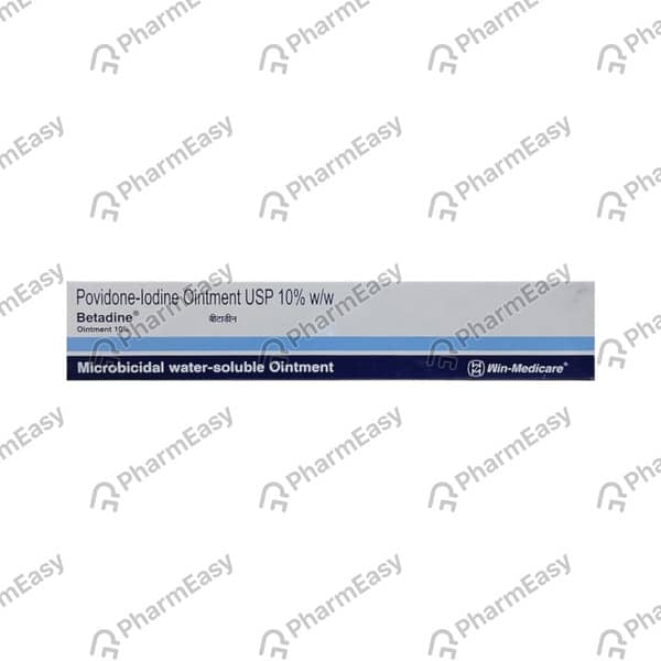 Betadine Tube Of 10gm Ointment