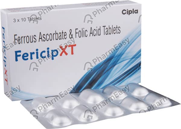 Fericip Xt Strip Of 15 Tablets