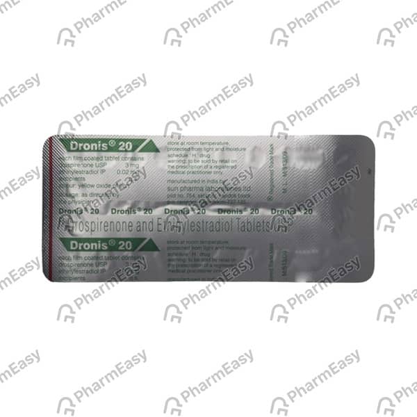 Dronis 20Mcg Strip Of 21 Tablets