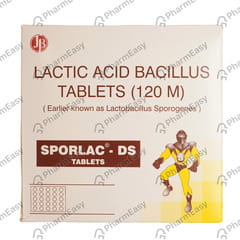Sporlac Ds Strip Of 25 Tablets