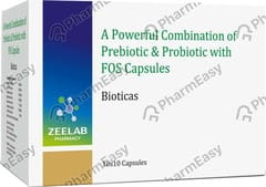 BIOTICAS STRIP OF 10 CAPSULES