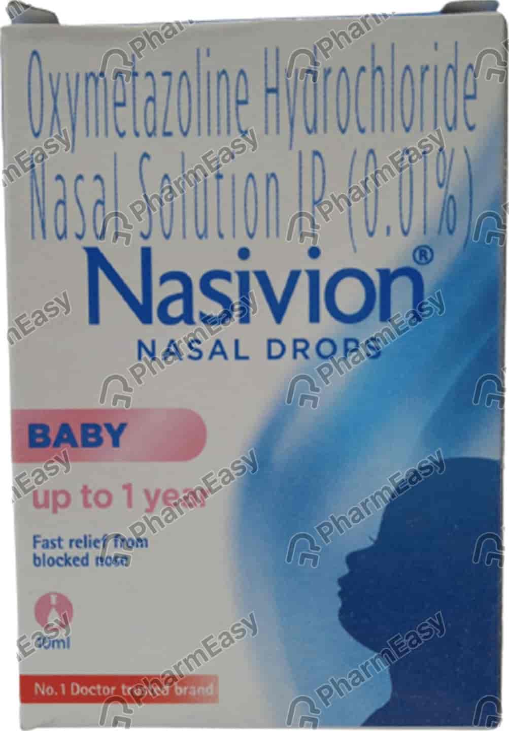 Nasivion Baby Bottle Of 10ml Nasal Drops