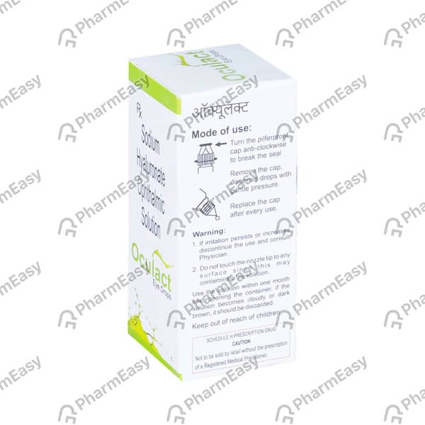 Oculact Bottle Of 5ml Eye Drops