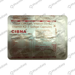 CIBNA STRIP OF 15 CAPSULES