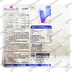 NUZORB STRIP OF 15 TABLETS