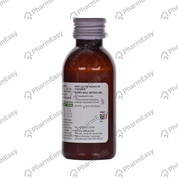 Fevago Ds Peppermint And Strawberry Flavour Bottle Of 60Ml Suspension