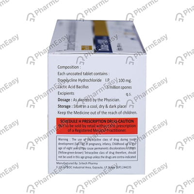 Doax 100mg Strip Of 8 Tablets
