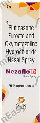 Nezaflo D 70md Bottle Of 7gm Nasal Spray