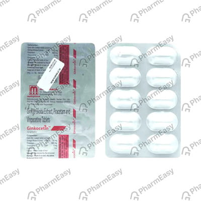 Ginkocetin Strip Of 10 Tablets