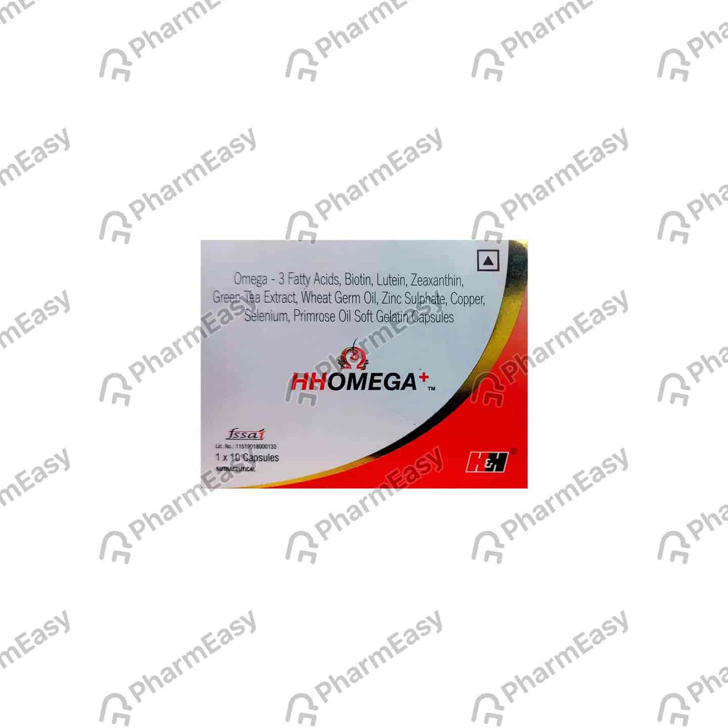 Hhomega Plus Strip Of 10 Softgel Capsules