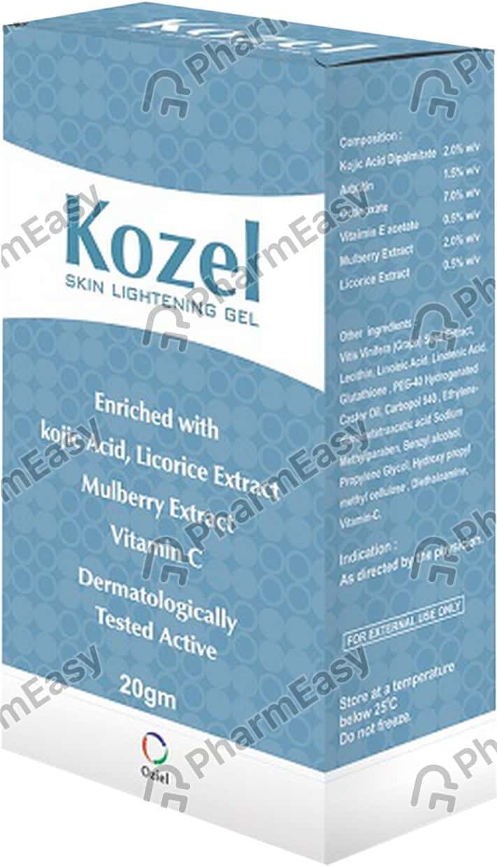 Buy Kozel Tube Of 20gm Gel Online at Flat 15 OFF PharmEasy