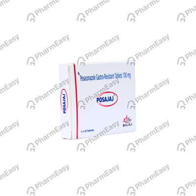 Posajaj 100mg Strip Of 10 Tablets