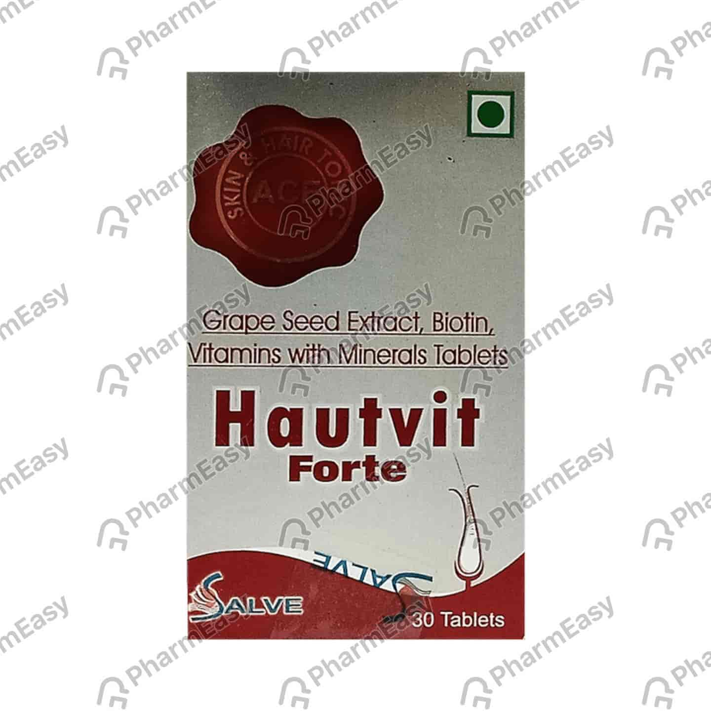 Hautvit Forte Bottle Of 30 Tablets