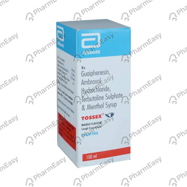 Tossex Xp Mango Flavour Sugar Free Bottle Of 100ml Syrup