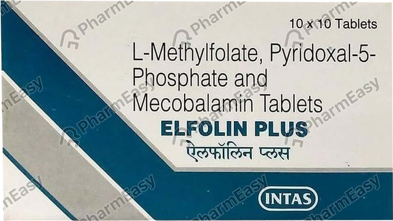 Elfolin Plus Strip Of 10 Tablets