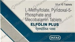 Elfolin Plus Strip Of 10 Tablets