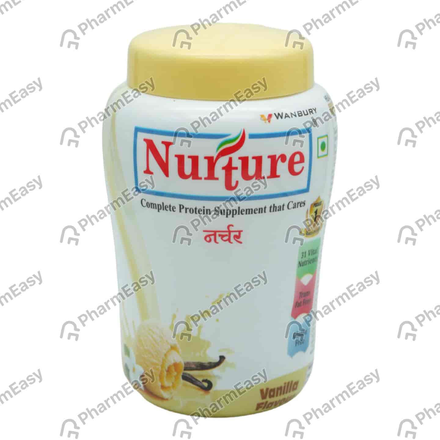 Nurture Vanilla Flavour Jar Of 200gm Powder