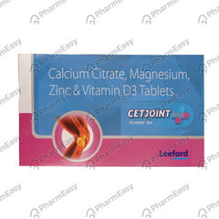 Cetjoint Plus Strip Of 15 Tablets