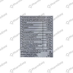 FEROZINC STRIP OF 10 TABLETS