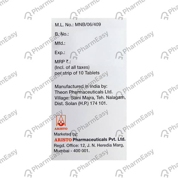 Tranlok E 500/250mg Strip Of 6 Tablets