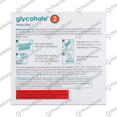 Glycohale 2 25mcg 2ml Packet Of 10 Respules