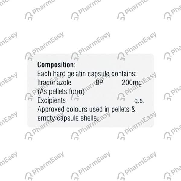Logispor 200Mg Strip Of 10 Capsules