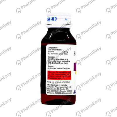 Bilachek Bottle Of 60ml Syrup