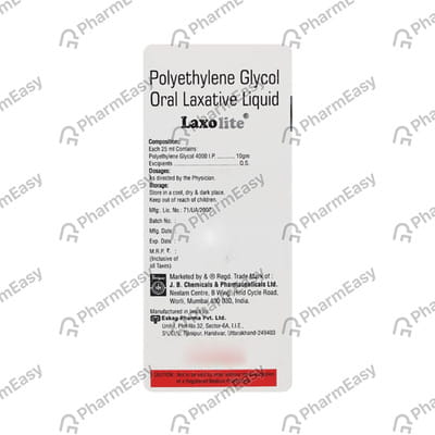 Laxolite Sugar Free Bottle Of 100ml Liquid