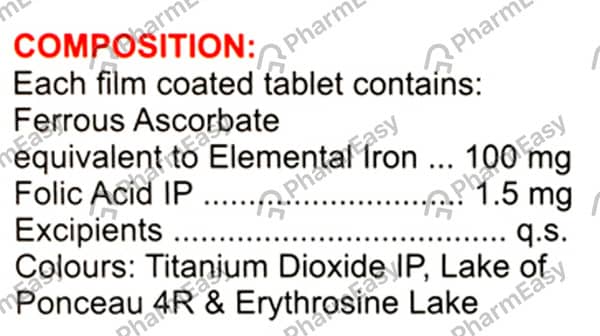 Ironex Hb Strip Of 10 Tablets