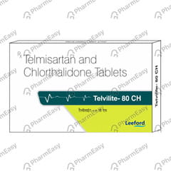 Telvilite Ch 80mg Strip Of 10 Tablets