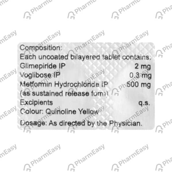 Jubiglim Mv 2mg Plus Strip Of 15 Tablets