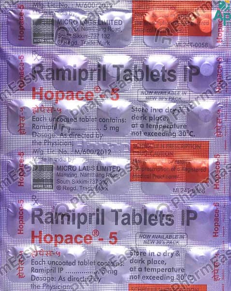 Hopace 5 Mg Strip Of 30 Capsules